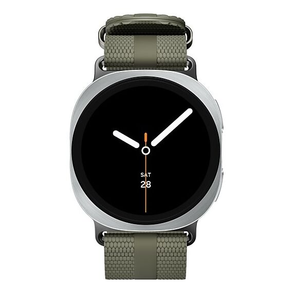 Galaxy Watch8 | 40 мм | 4G LTE | Silver | Athleisure/Green | M/L, Размер: 40 мм, Цвет: Silver, Тип ремешка: Athleisure, Цвет ремешка: Green, Размер ремешка: M/L, Подключение часов: Bluetooth / Wi-Fi + 4G LTE, изображение 2